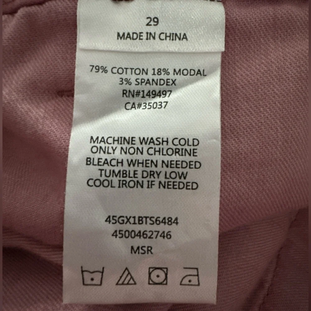 Joe’s‎ Jeans Men’s Kinetic Chino Shorts In Mesa Red New With Tags Size 29